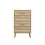 Armoire de rangement pour chaussures 23,6 po Mid-Century Slim-368379296
