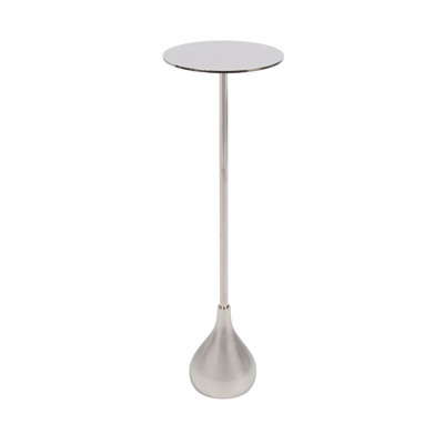 Hersi Modern Round Metal Drink Table
