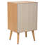 Verdell 42cm W Manufactured Wood Bedside Table