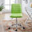 Modway Ripple Armless Mid Back Vinyl Office Chair-394317368