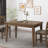 Wood Counter Height Dining Table
