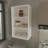 Wall Cabinet With Open Storage-717403507
