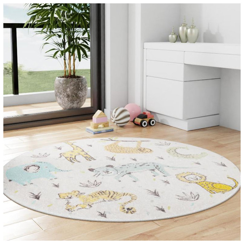 Whimsy Rug, Round 3'3"