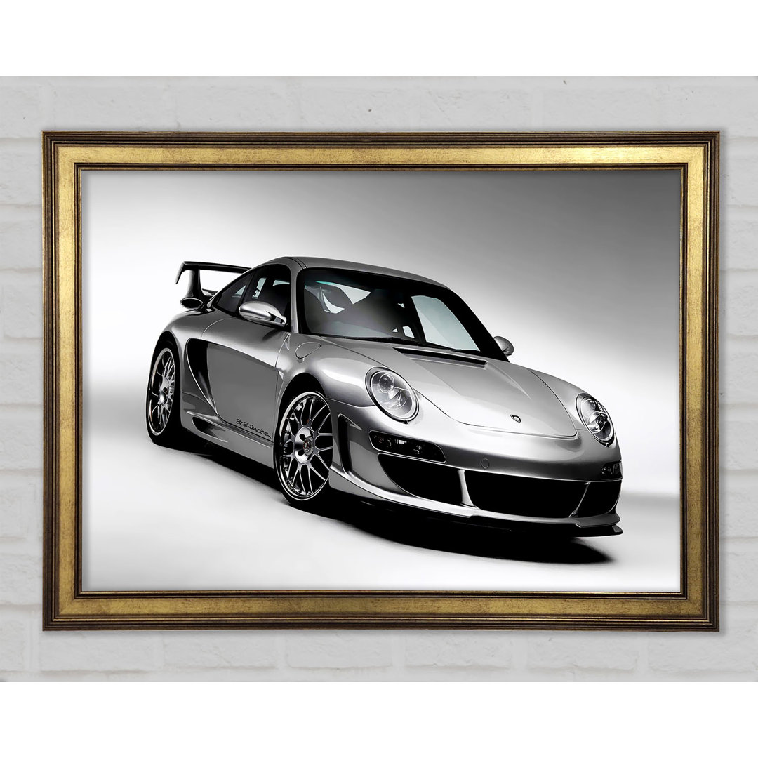 Porsche 911 Silber - Druck