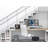 Mount-It! Ergonomic Under Desk Footrest | Height Adjustable Office Footrest with 3 Height Levels