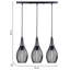 Leidi - Light Black Kitchen Island Pendant