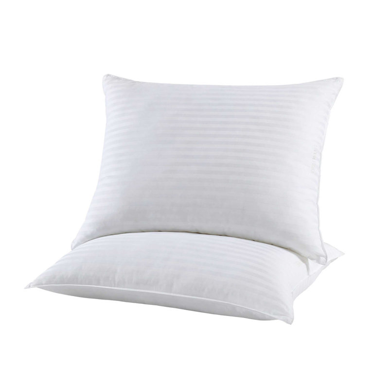 Ensemble d'oreillers standard blanc 2 pièces Vera Wang Signature