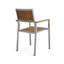 Ensemble de 2 chaises de salle à manger, fauteuils, chaises de patio