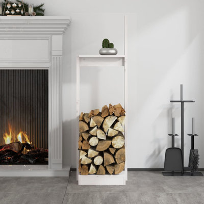 33.5cm W Wood Log Rack