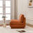 Woolf 34" Modern Boucle Upholstered Slipper Chair-116826320