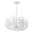 Aumiller 5 Light Matte White Chandelier-649450317