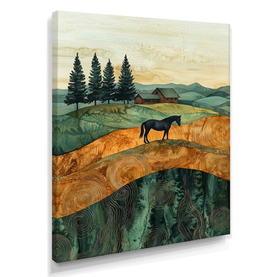 Margison - animaux, art mural sur toile