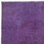 Tapis contemporain mauve noué à la main 6 pi 9,2 pi en Turquie