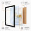Golden Flows Minimalist - Framed Print-1971307073-1971307079