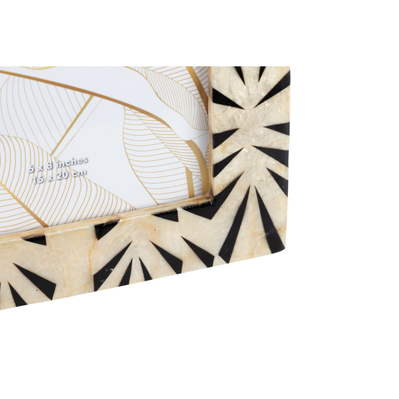 Capiz Photoframe 10x15 Cm C7EFEFA6B69E4933BB907302396DCA49, 27cm H x 22cm W x 2cm D