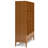 Harper 58"H Solid Wood Mid-Century Modern Cube Bookcase with Drawers, Tapered Legs and Open Cubbies-921754433