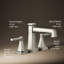 Riff Bath Faucet Trim With Diverter Spout-422801620