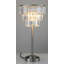 LAMPE DE TABLE CONTEMPORAINE À CRISTAUX 27,5 "H (1PC / CTN) (1,01 / 9,25)