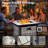 Lovall Rattan Wicker 7 - Person Seating Group with Fire Pit and Cushions-533911488