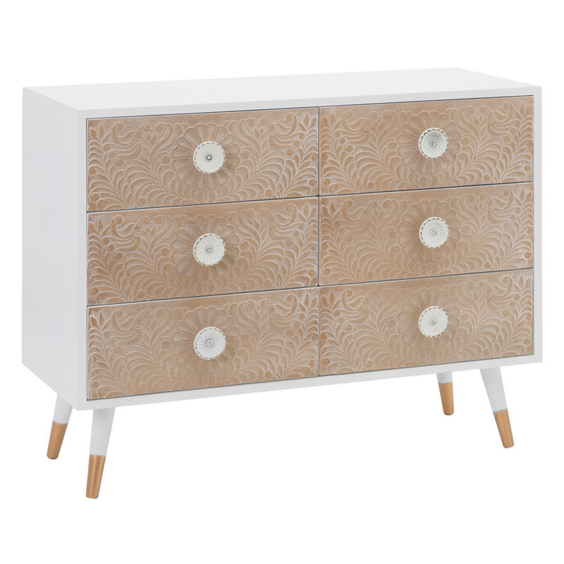 Chapman 100cm W 6 - Drawer Chest of Drawers