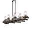 Lustre oblong 72 lumières longues 72 "Dante