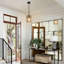 1-Light Farmhouse Dining Room Single Cylinder Pendant