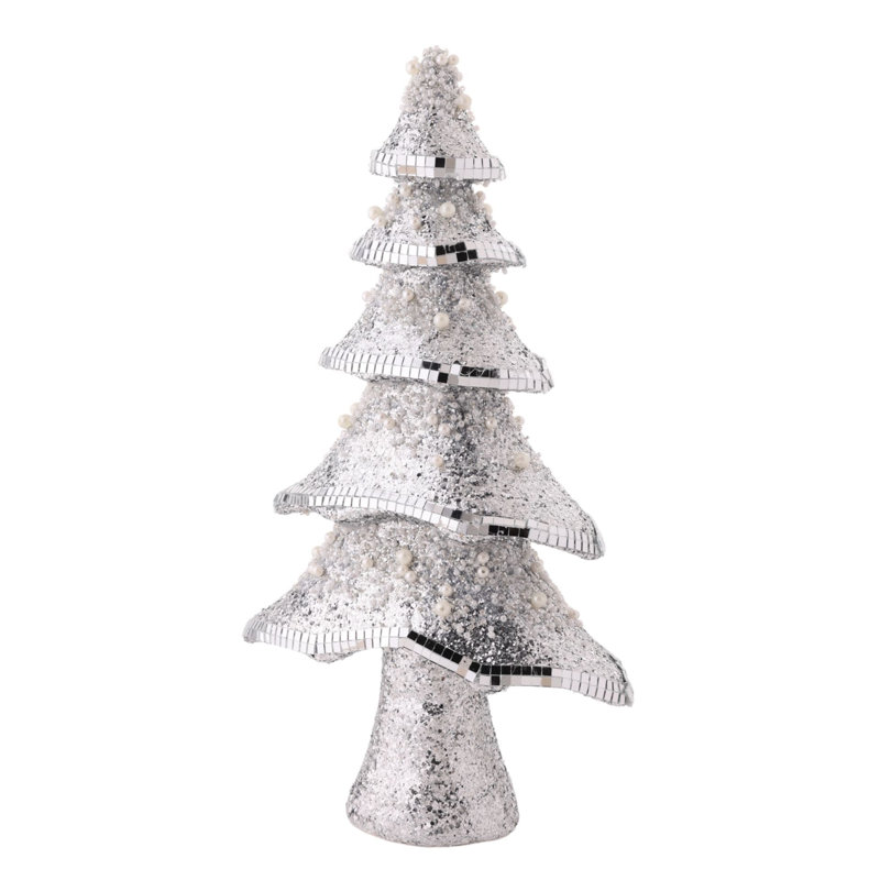 Disco Tiled Christmas Tree Ornament