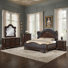 Faxon Bedroom Set in Dark Walnut
