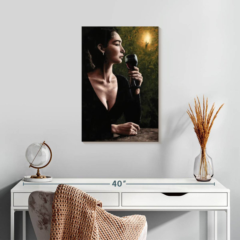 Leisha Quiet Confidence, 24" H x 16" W