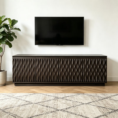 Meuble télé avec rangement de style américain