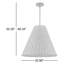 Luminaire suspendu tissé 1 lumière Pippa