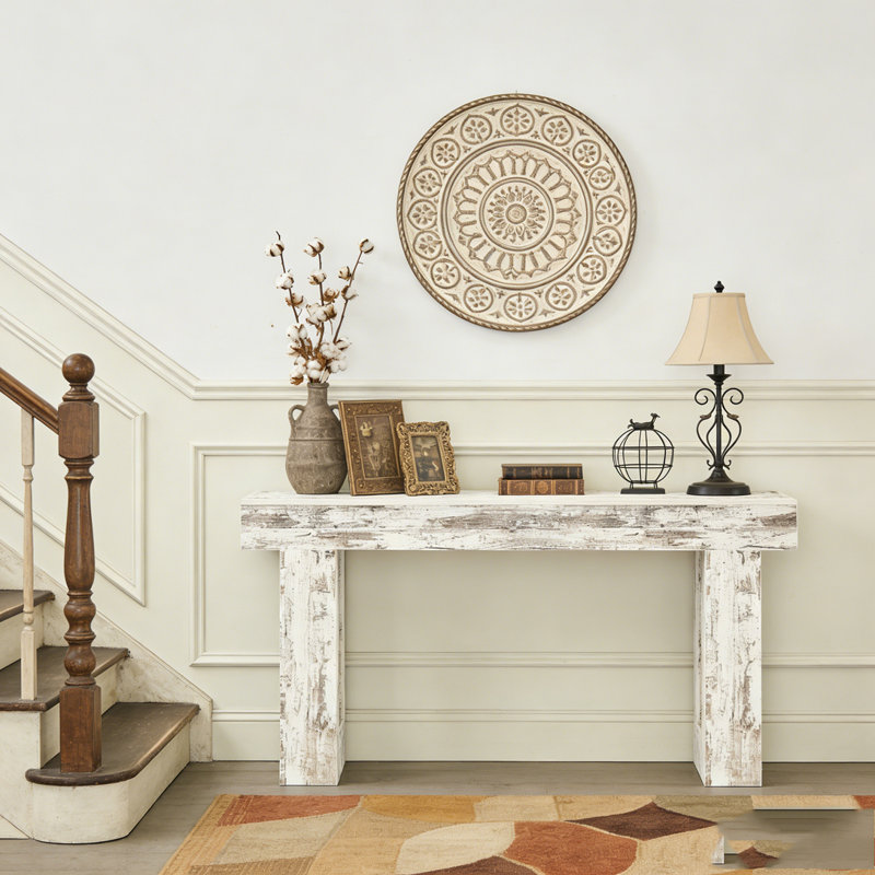 Stable TV Stand,Elegant Console Table