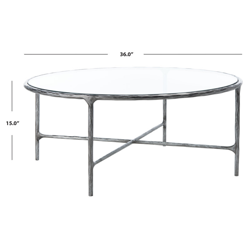 Table basse Evelynn, Marbre, Marbre blanc, Noir, noir, noir, noir