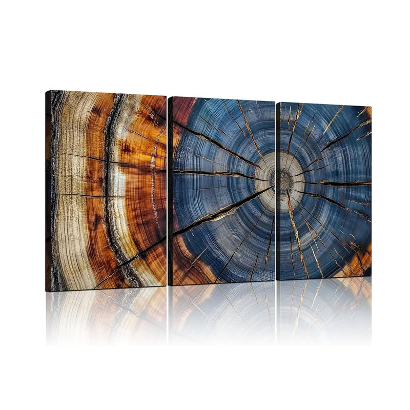 3 Piece Wrapped Canvas Print