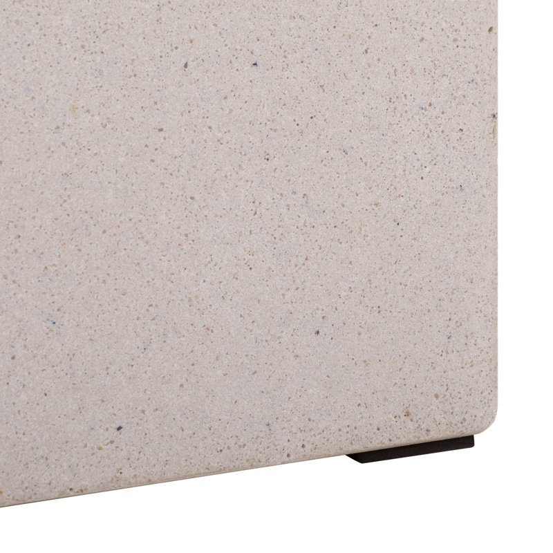 Powell Pedestal Planter, Beige