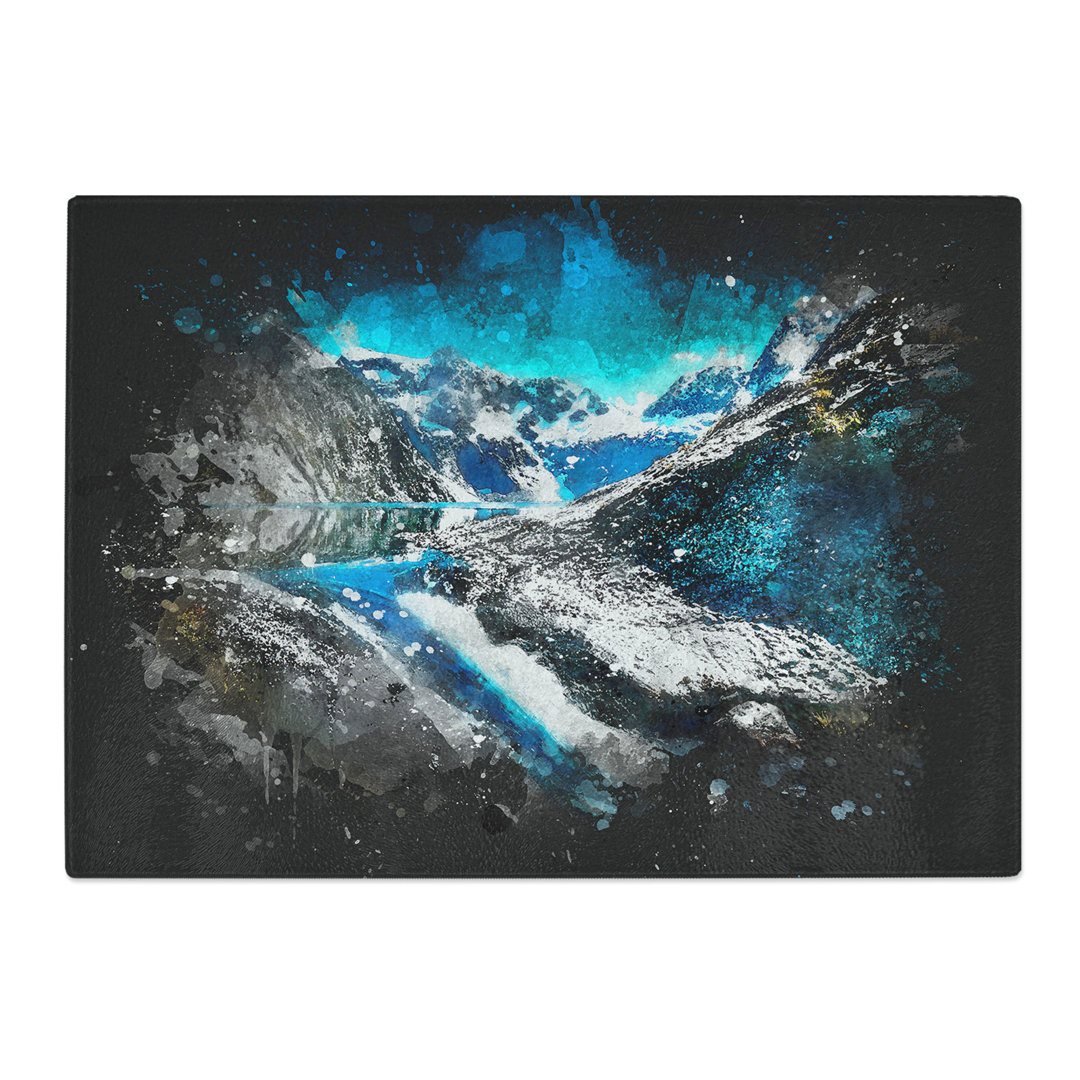 Tempered Glass Fiordland National Park New Zealand Chopping Board