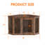 Meuble en bois 52 po pour chien