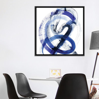 «Blue Kinesis III», impression sur toile