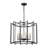 6 - Light Dimmable Drum Chandelier
