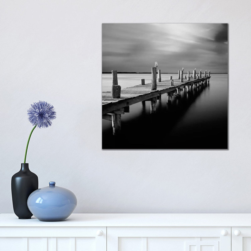 Time 1 Piece Wrapped Canvas Wall Art, 45.72 cm H x 45.72 cm W x 3.175 cm D