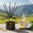 Tibetan Black Tea Reed Diffuser Set Black