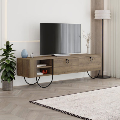 Norfolk Modern TV Unit Multimedia Centre with Storage