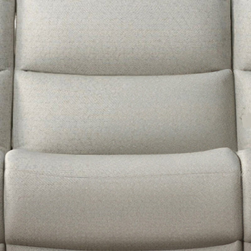 Canapé inclinable manuel avec accoudoirs profilés Gira, 88 po, beige