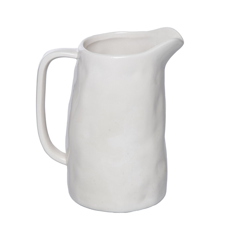 Dolomite Carrot Pitcher, White, Ceramic, Table, Kitchen, Easter, Beverage Server