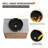 30'' Single Floating Bathroom Vanity With Ceramic Art Sink, Wall Mounted Bathroom Vanity With 2 Soft Close Doors-1670464728
