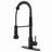 Commercial Spring Pull Down Kitchen Faucet(Set of 2)-128613789