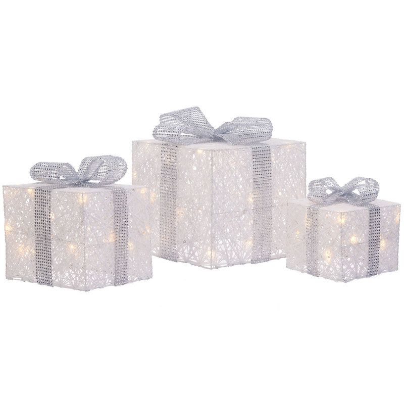 Christmas Decorative Accent, White
