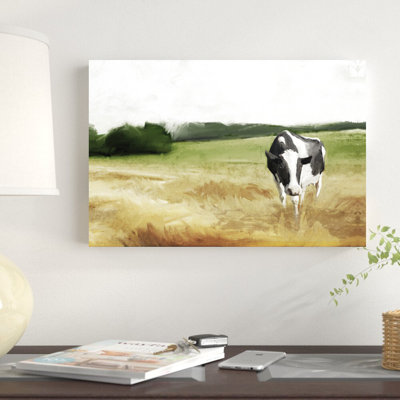 «Cow Field», reproduction d'art sur toile tendue