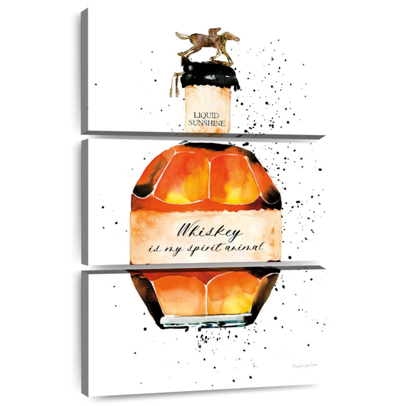 Yarlin Whiskey Is My Spirit Animal, H 32 po x l 20 po
