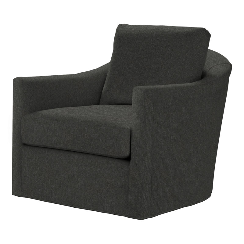Fauteuil Catalina, Perigold Aspen flanelle gris anthracite, Dune